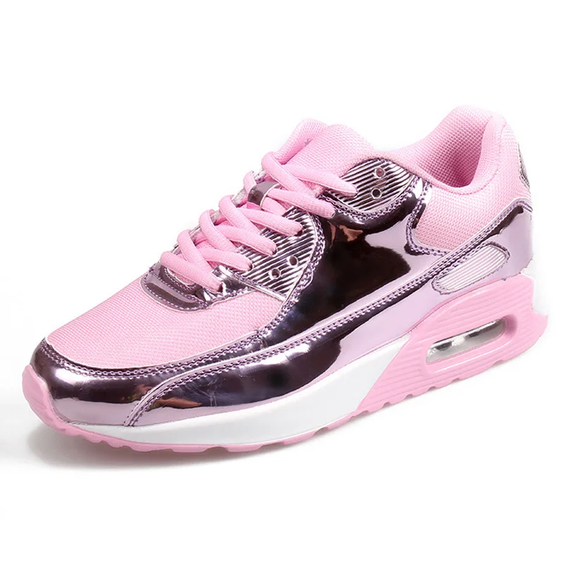Женская Повседневная обувь из сетчатого материала пара кроссовок модная дышащая