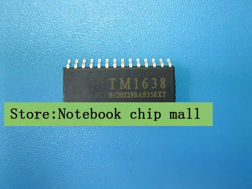 Free shipping 10pcs/lot TM1638 LED digital tube driver chip TM SMT SOP28 new original | Электронные компоненты и