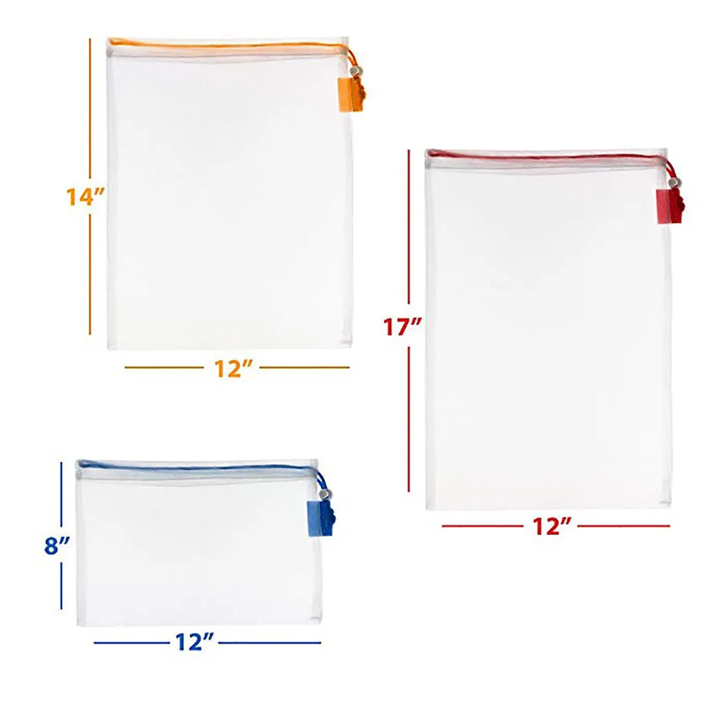 2019 4 многоразовых пакета для продуктов моющиеся высококачественные сетчатые