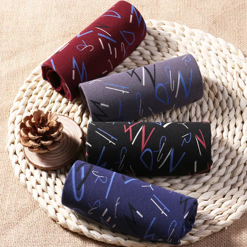 

New Fashion Sexy Men's Boxer Shorts Modal Men Underwear Plus Size Breathable Soft men Boxer Homme Cueca Underpants Fine Print