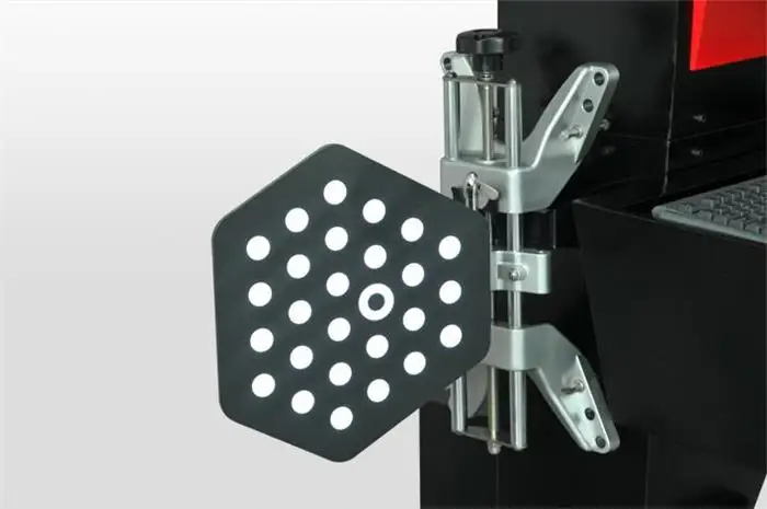 Расширенная б/у машина для выравнивания колес 3D модельная Четырехпозиционный