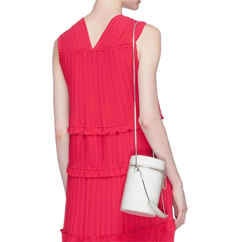 

Leather Shoulder Bag MINI Bucket Bags For Women 2019 Luxury Handbags Women Bags Designer Messenger Bag