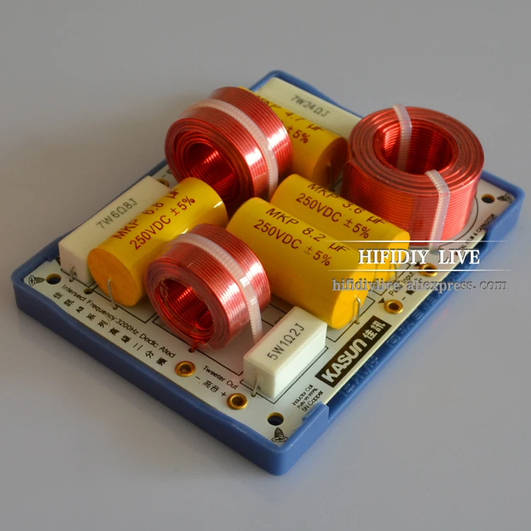 HIFIDIY LIVE AS-23C 2Way 2 динамик твитер+ Бас блок HiFi динамик s аудио кроссовер с делителем частоты фильтры