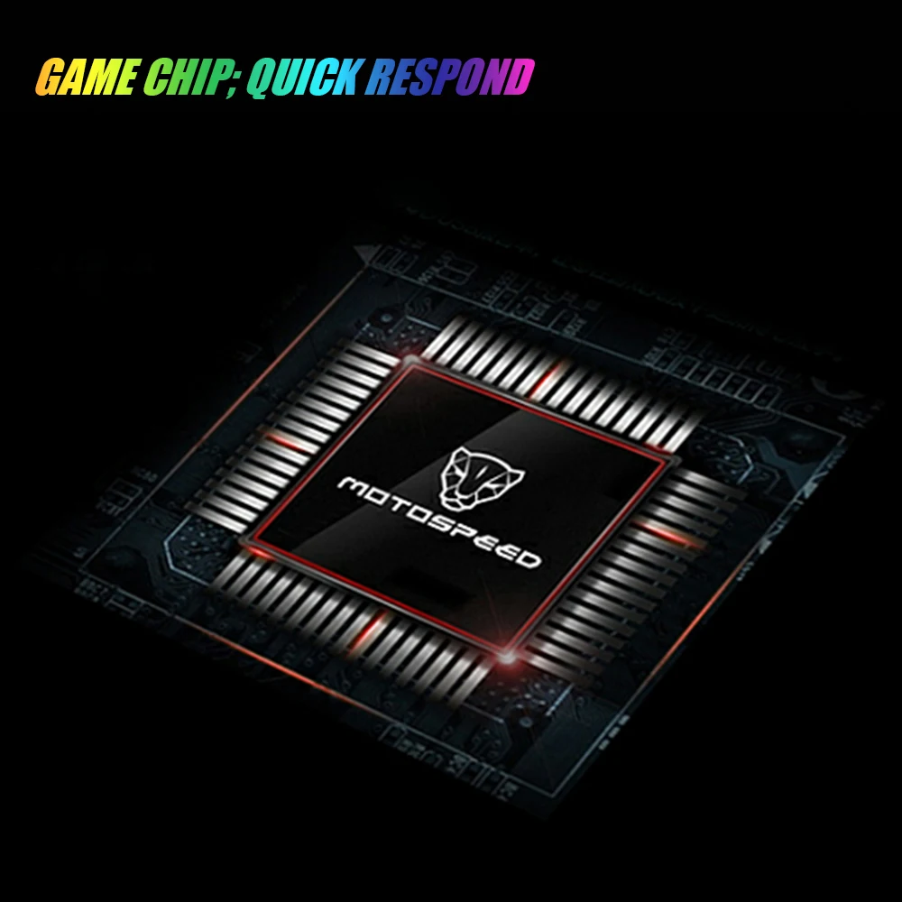 Motospeed CK108 английская/Русская версия 104 клавиш RGB подсветка эргономичный дизайн