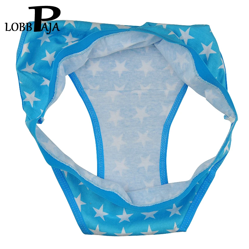 Женские хлопковые трусы-брифы с заниженной посадкой и бантом 6 шт. | Женская