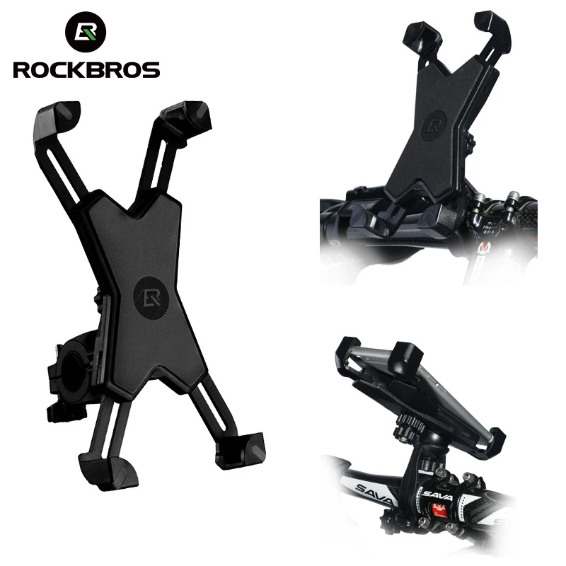 ROCKBROS Велоспорт велосипед универсальная подставка для телефона ПВХ руль