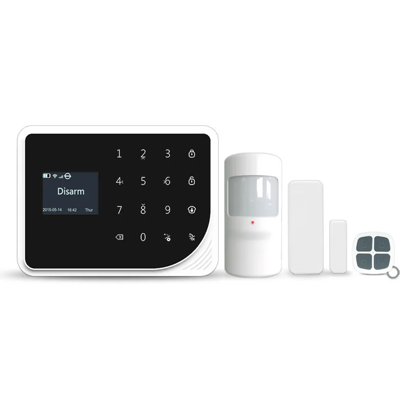 S5 GSM WIFI Противоугонная сигнализация 2 4G Wifi домашняя система охранной сигнализации
