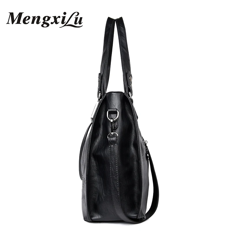 MENGXILU Лоскутные женские сумки мягкие Сумки из искусственной кожи