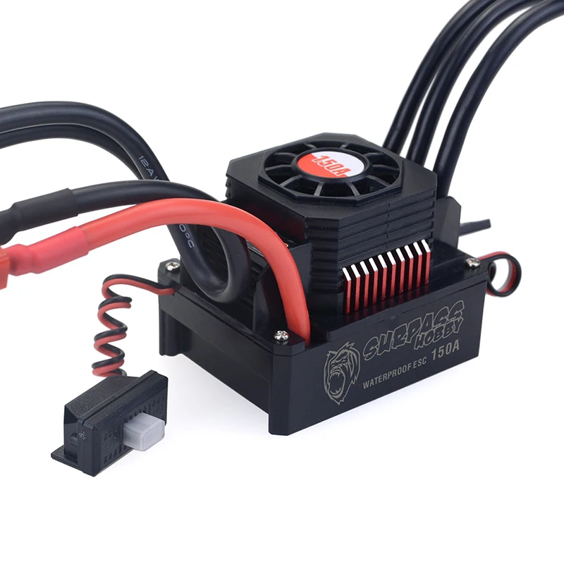 Водонепроницаемый Электрический регулятор скорости SURPASS HOBBY KK 150A ESC для
