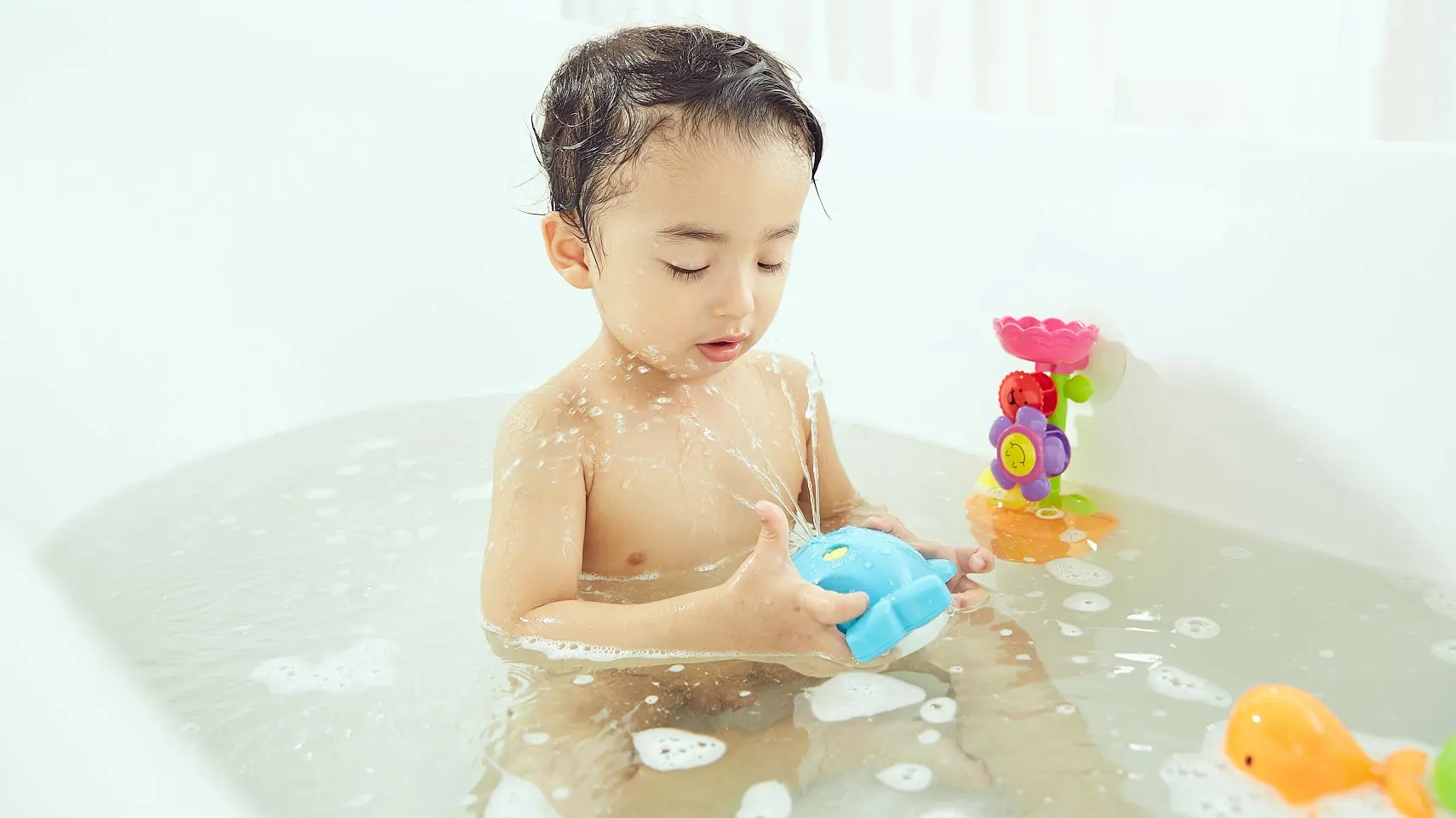 Xiaomi Youpin Bravokids Детские Игрушки для ванны для детей душ спокойный ребенок эмоций Ванная комната Ванна детские игрушки