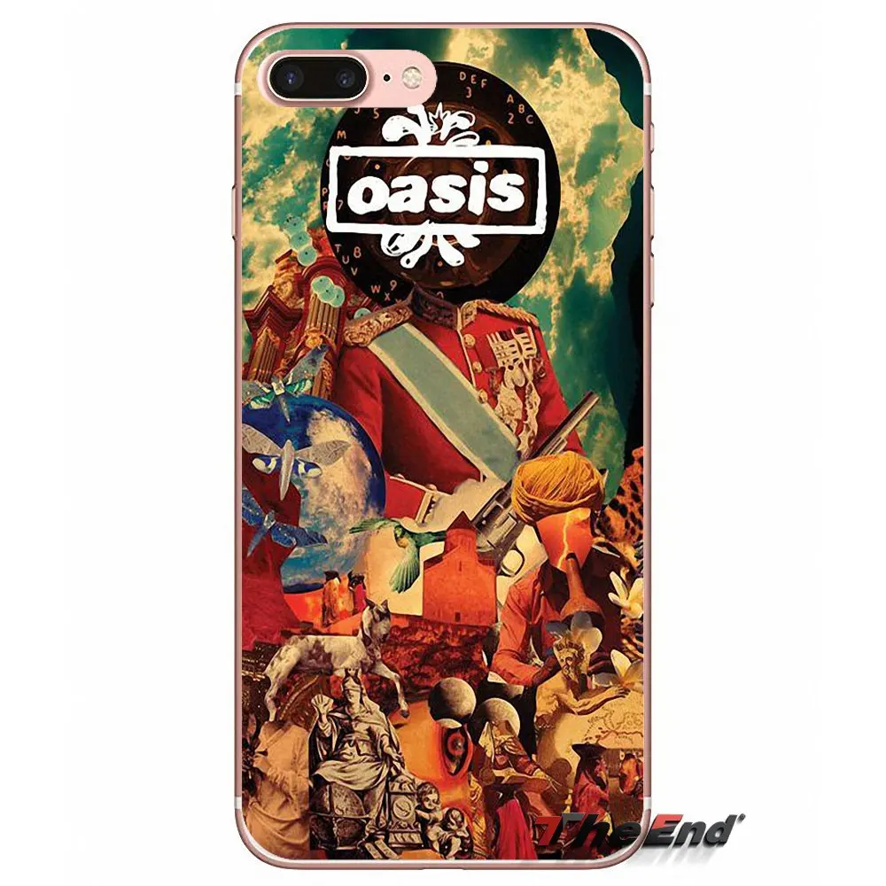 For Xiaomi Redmi 4 3 3S Pro Mi3 Mi4 Mi4i Mi4C Mi5 Mi5S Mi Max Note 2 oasis logo Rain Noel Gallagher TPU Case | Мобильные телефоны и