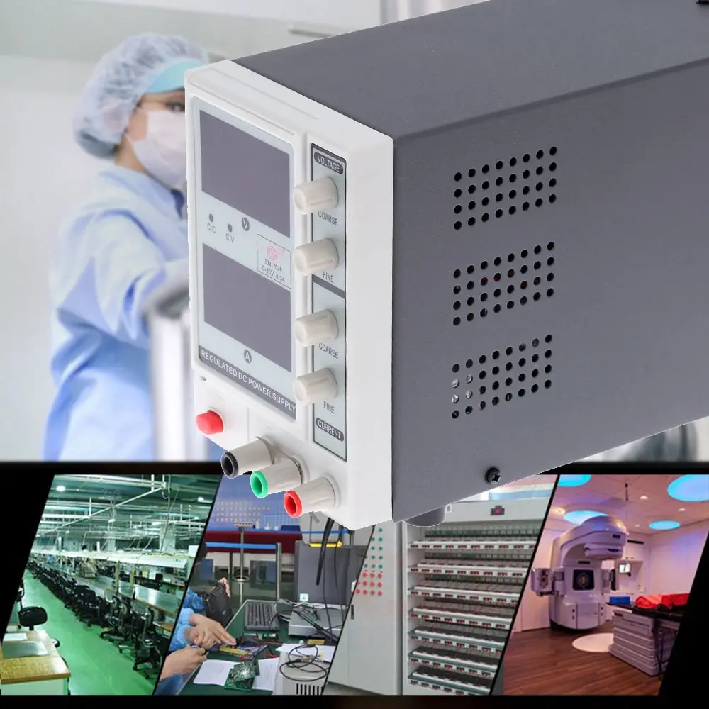 Регулируемый лабораторный источник питания постоянного тока 0 30 в 3 А 4 знака