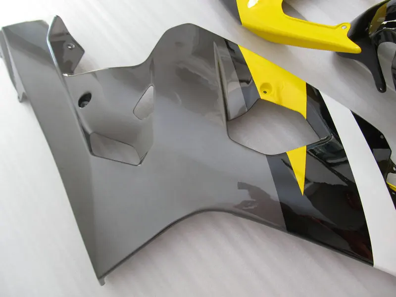 Комплект обтекателей для мотоцикла SUZUKI GSXR600 750 K4 04 05 GSXR 600 GSXR750 2004 2005 ABS Желтый Серый