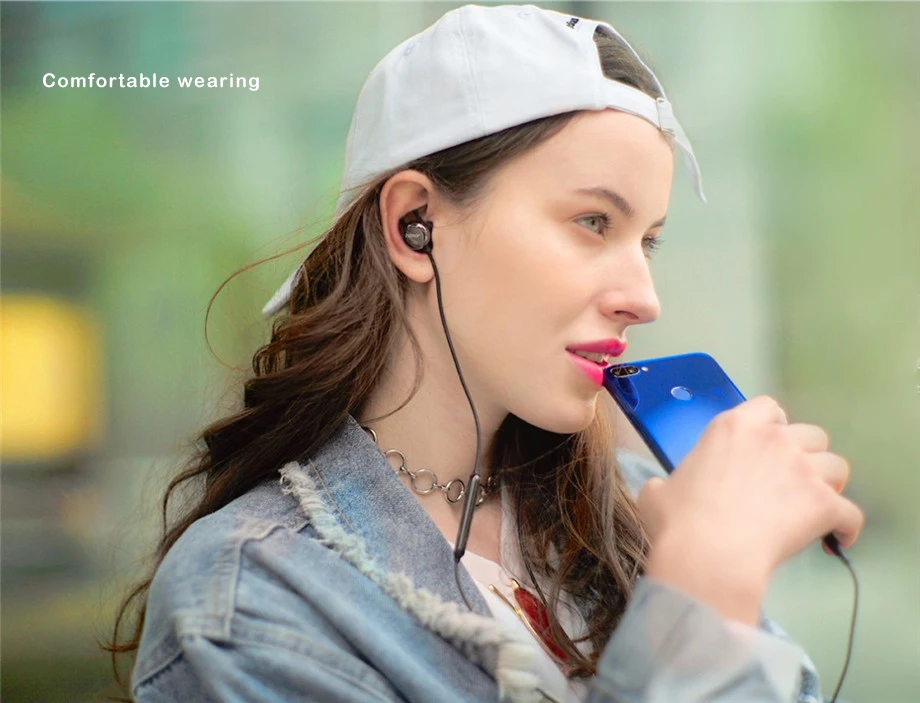 Оригинальные наушники huawei Honor AM16, 3,5 мм, с микрофоном, приложение для тестирования сердечного ритма, настроения, спортивные наушники для huawei P20 Honor 10