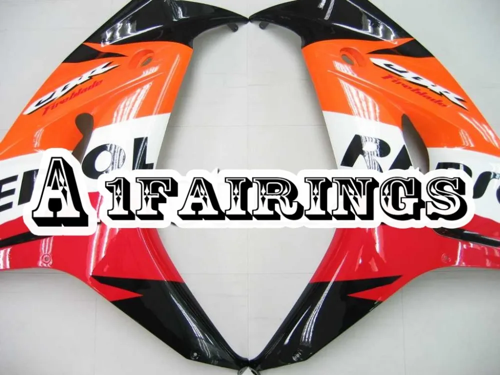 Крышки для Honda CBR1000RR 2006 2007 ABS пластиковые впрыскивающие коврики мотоцикла 06 07