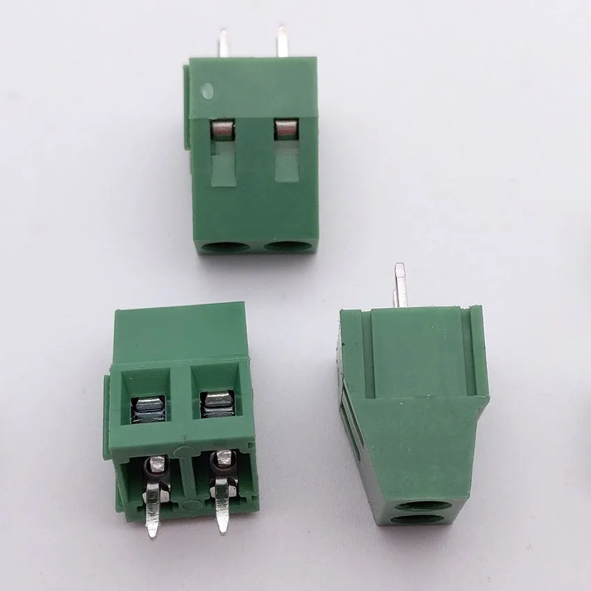 (100 шт./лот) коннектор для винтовой клеммной колодки печатной платы стандартный