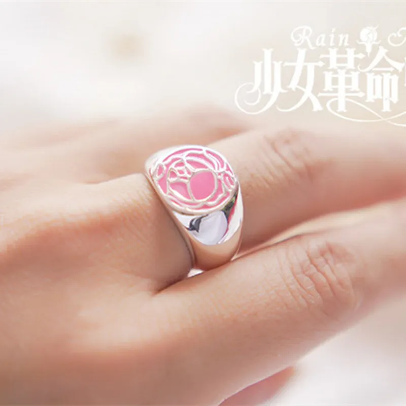Революционная девушка Utena Tenjo драгоценный камень Косплей Аниме кольцо значок
