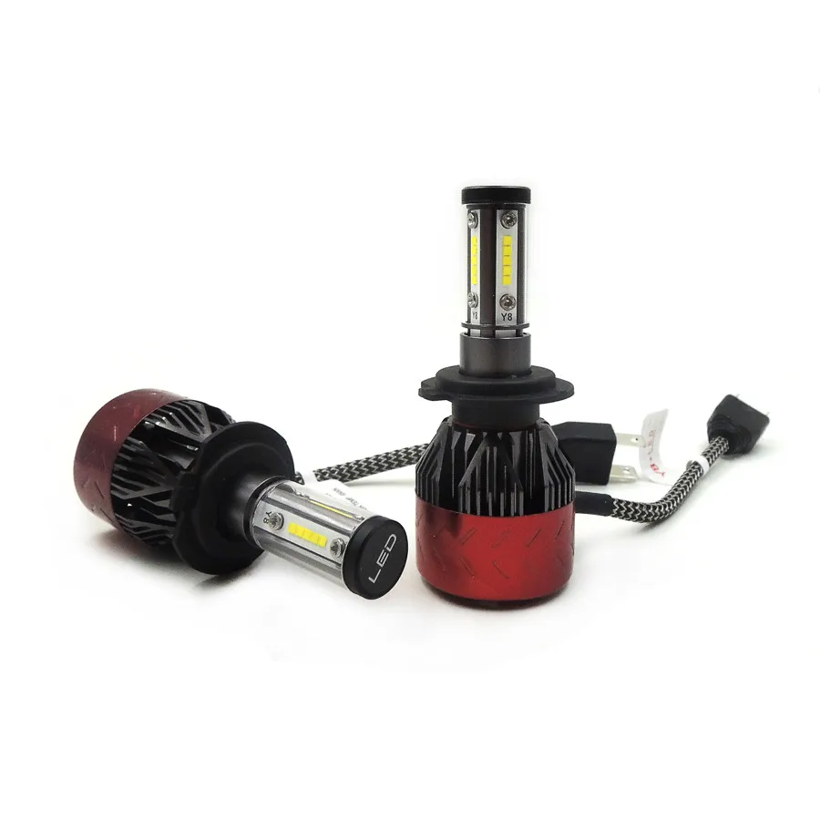 Новейшая технология H4(HB2 9003) 18000LM/160W/6500K 4 сторонний верхний источник света CSP без