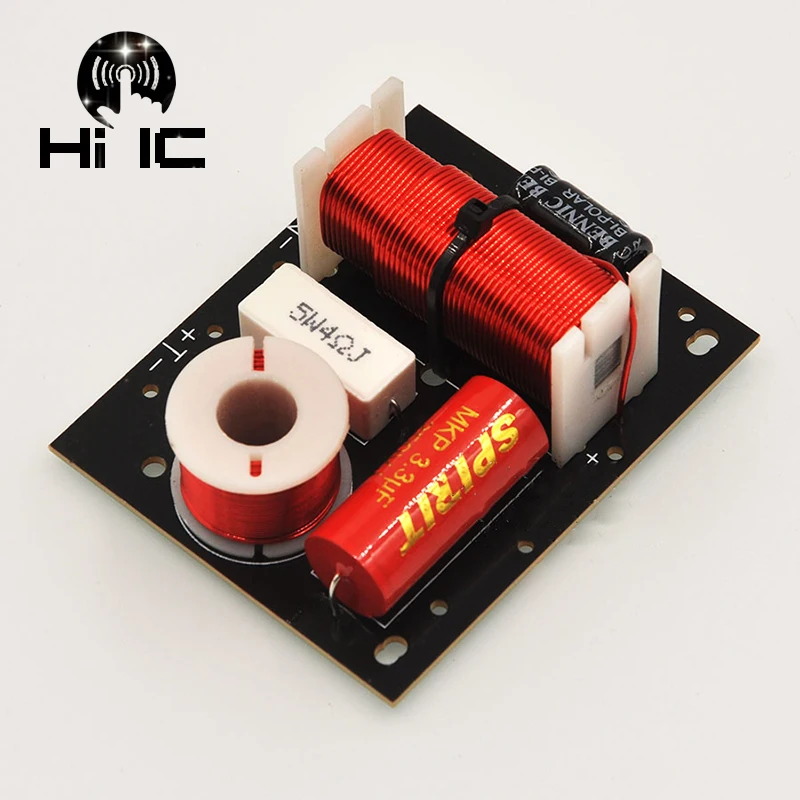 2 шт. Обновленный мульти HiFi динамик 3 единицы Аудио Громкий динамик делитель частоты 2 пути кроссовер фильтры с терминалом