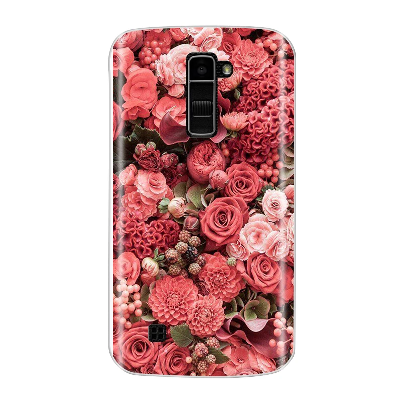 Чехол для LG K10 мягкий чехол из ТПУ LTE K420N K430 K430ds силиконовая задняя крышка 2016