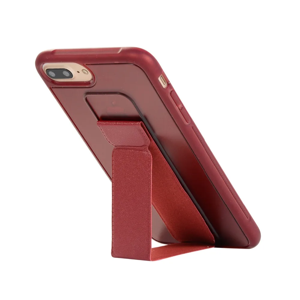 Grip style for iPhone 6 6plus 7 8 7plus 8plus phone case x xs xr xsmax back cover |