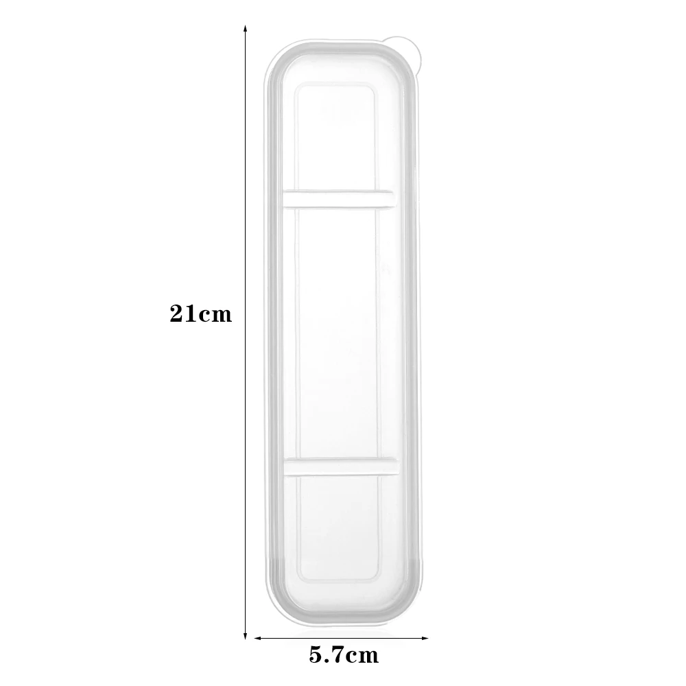 6Pcs/Set Reusable Transparent Glass Straight Bent Straws Clean Brush Plastic Box Kitchen Bar Drinking |