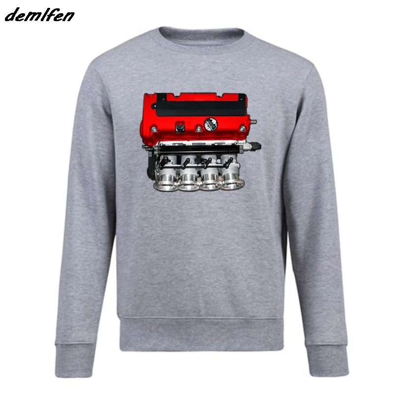 K20 Itb Rbc коллектор Jdm Integra Civic Тип R красный клапан крышка Rsx евро R Толстовка мужской пуловер; толстовка с капюшоном забавные пальто Топы
