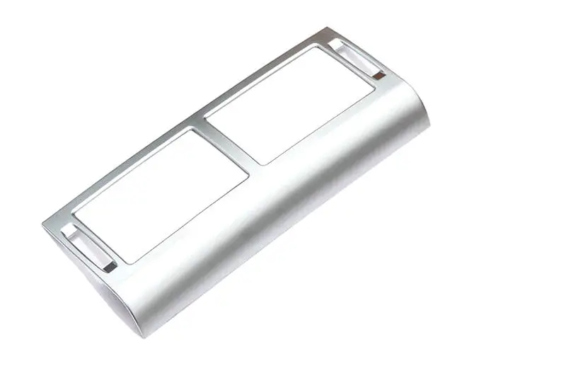 

ABS Chrome plastics Interior Middle Console Middle Air Vent Cover Trim For Land Rover Discovery Sport 2015 2016