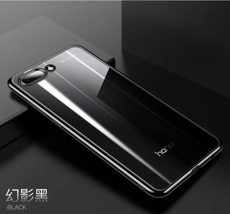 Soft TPU Funda For Huawei Honor 10 Lite 20i Enjoy 9 9s Plus Y7 Y6 Pro P smart Y9 2019 P30 Case Plating Phone Cover |