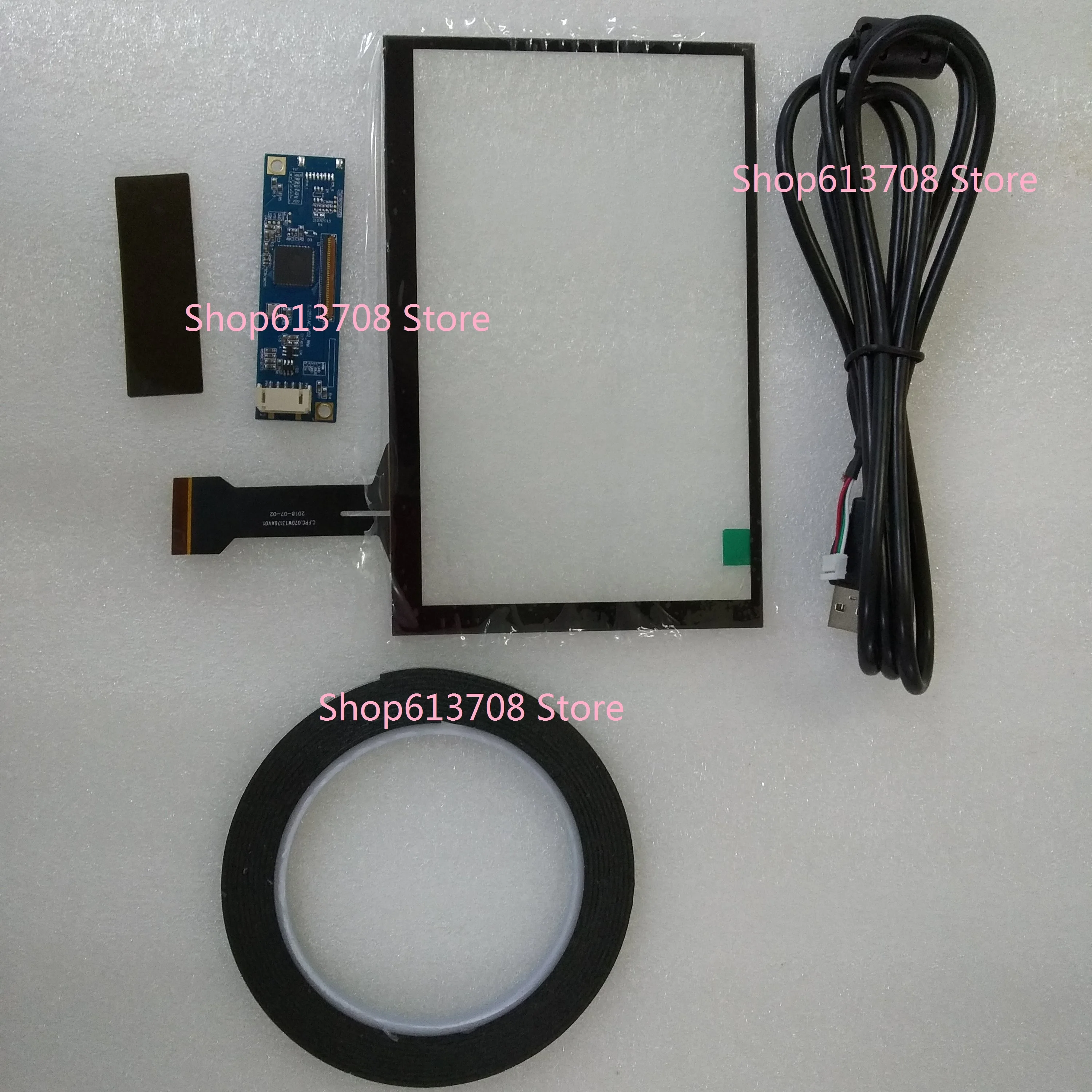Universal Capacitive Touch Panel USB Controller For LCD LED 7 inch screen 16:10