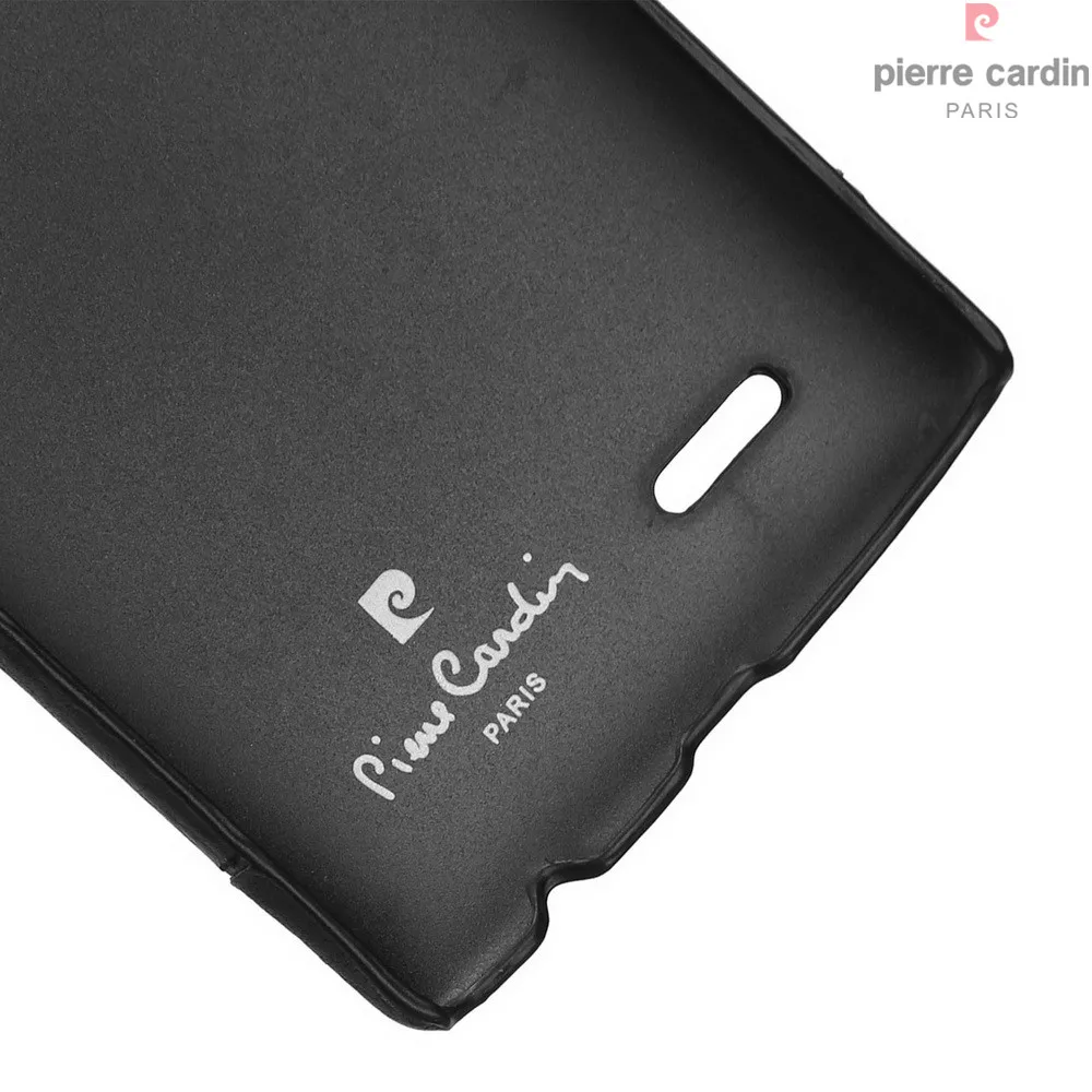 Pierre Cardin Роскошные Пояса из натуральной кожи телефон Обложка для Coque LG G4 случае