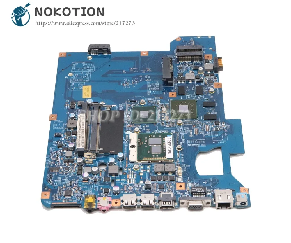 NOKOTION материнская плата для ноутбука NV59 TJ75 MBBH601001 48.4gh1.01m HM55 DDR3 HD5650 1 ГБ бесплатный