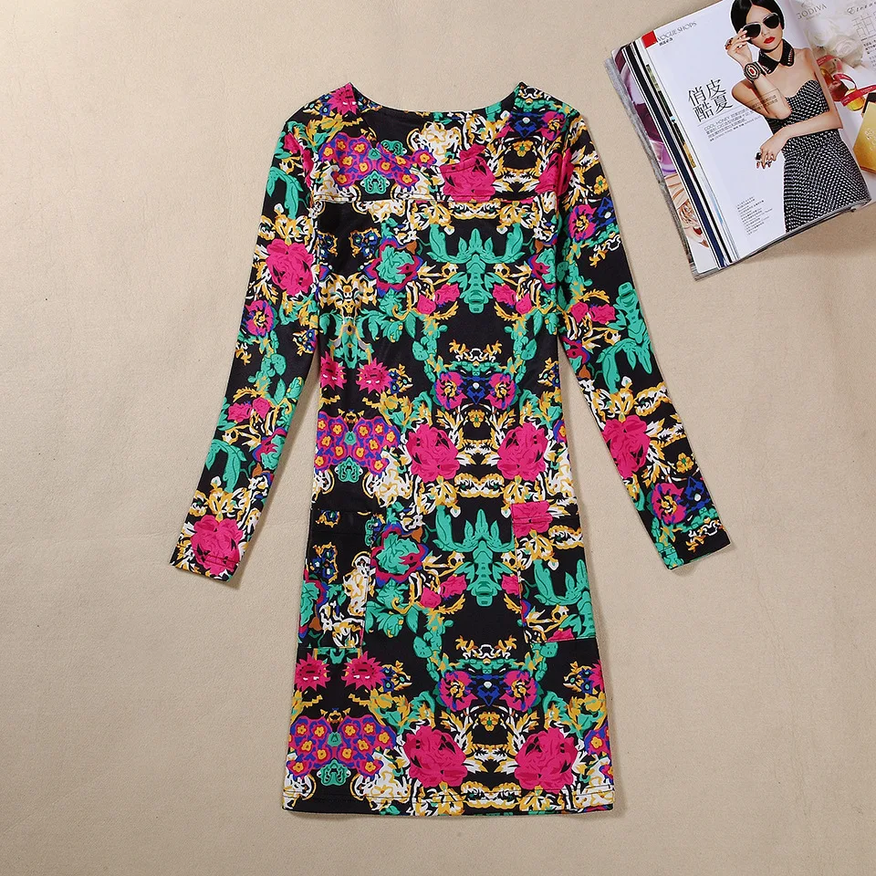 Color 5 Летняя одежда для женщин, платье Vestido De Fiesta, Пляжное Платье, вечерние, Sukienka, элегантное платье, Повседневное платье, винтажное, цветочное, красное, черное - Цвет: Color 5