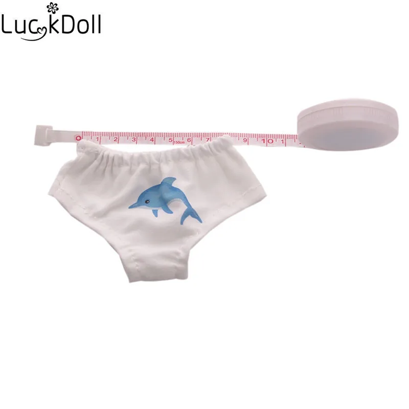 Luckdoll новые кукольные аксессуары мультфильм трусики подходят 43 см кукла, лучший подарок для детей