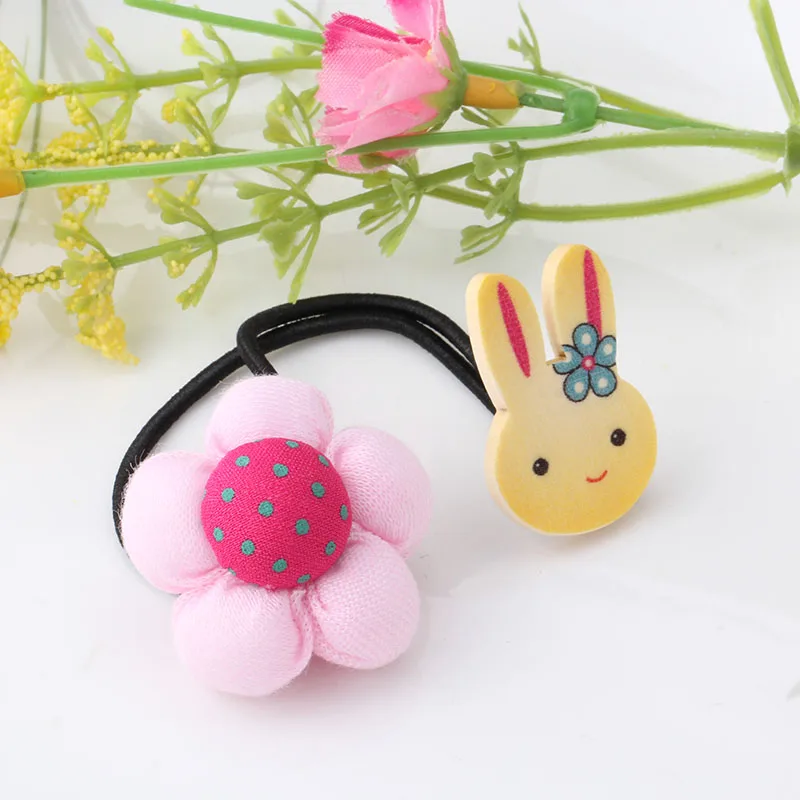 Детские галстуки для волос с тыквенными цветами аксессуары маленьких девочек