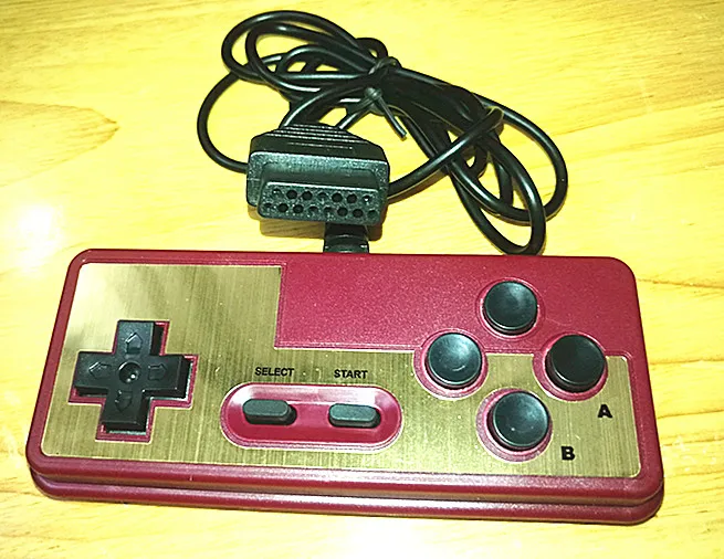 Японский 8-битная консоль стиль 15Pin Подключите кабель переменного тока