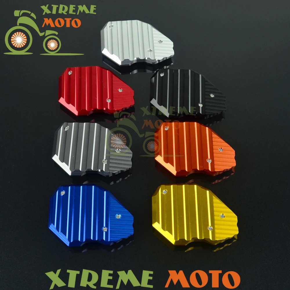 CNC сторона подножка стенд расширение пластина Pad для BMW F800GS F 800 GS 08 09 10 11 12 13 14 15