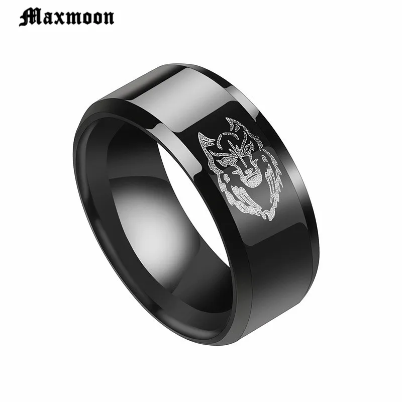 Мужское кольцо с головой льва Maxmoon ювелирное изделие из нержавеющей стали в стиле
