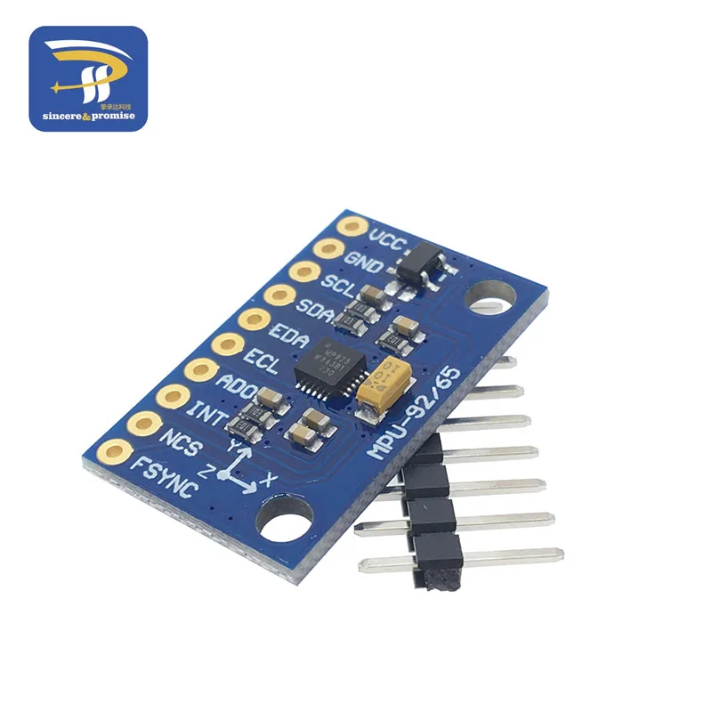 MPU-9250 GY-9250 9-осевой датчик модуля I2C/SPI связи Thriaxis гироскоп+ трехосный акселерометр+ трехосный магнитное поле