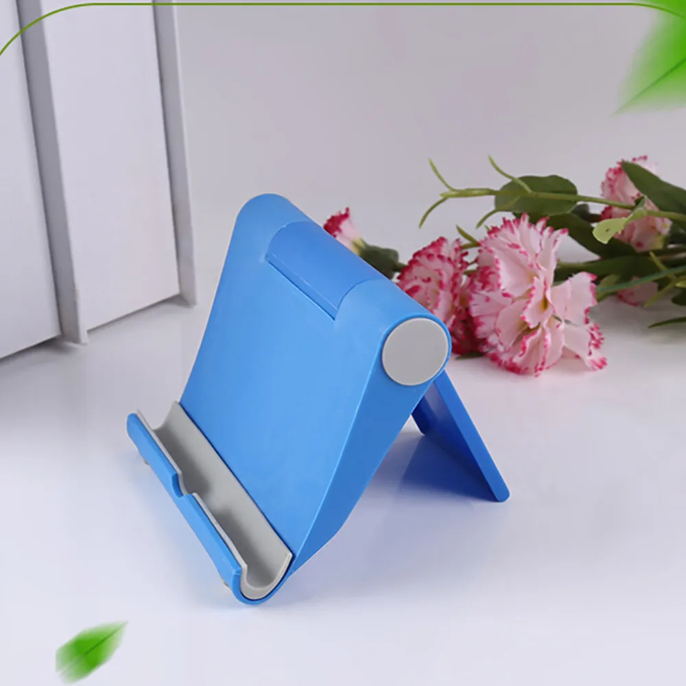Цветной Автомобильный держатель для телефона универсальный Настольный складной