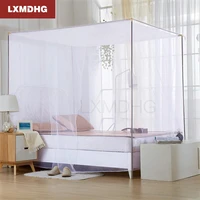 white one door canopy mosquito net fabric mesh insect shelterd girls room princess bed decor tent protection children