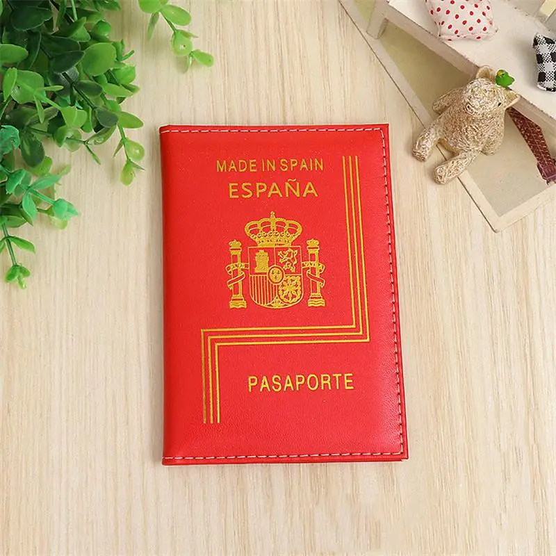 Высокое качество Espana Дорожный Чехол для паспорта защитный чехол для Испании путешествия Бизнес Бумажник Защитный чехол для паспорта