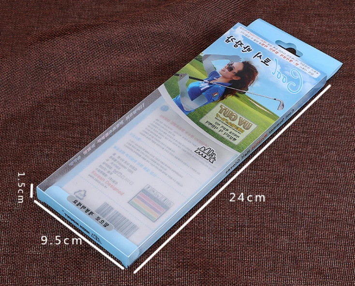 Прозрачная пластиковая упаковка с защитой от УФ-излучения изготовленная на