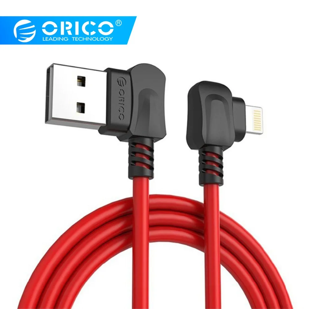 Usb-кабель ORICO для iPhone Apple X 8 7 6 5 6 S plus Кабель для быстрой зарядки кабель мобильного телефона адаптер для зарядного устройства usb-кабель для передачи данных
