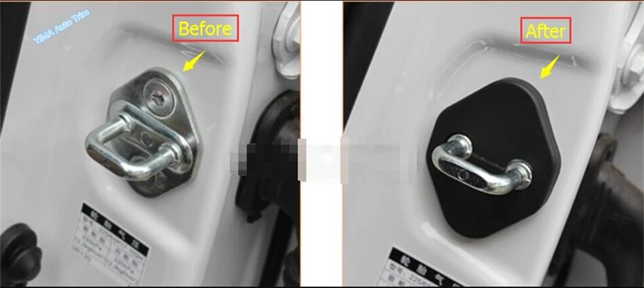 Lapetus автомобильный Стайлинг для Toyota Rav4 RAV 4 2013 2018 пластиковый Автомобильный