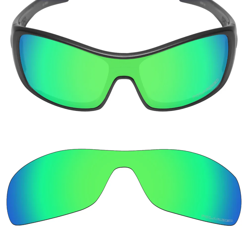 

Mryok+ POLARIZED Resist SeaWater Replacement Lenses for-Oakley Antix Sunglasses Emerald Green