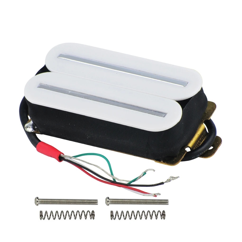 Новый Humbucker Пикап горячий рельс с двойным лезвием электрогитара пикап белые