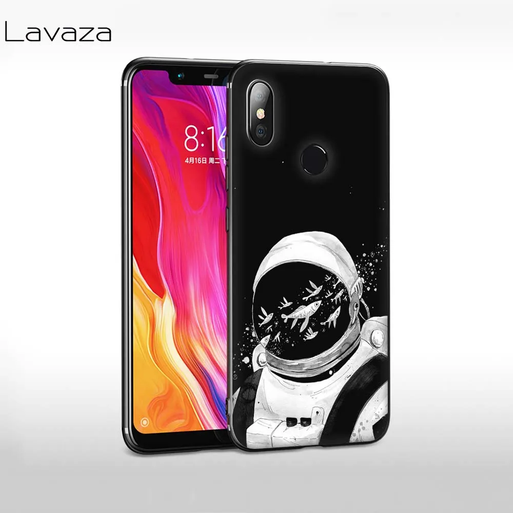 Lavaza Astronaut Drawing Black and White Soft Silicone Cover for Huawei Mate 10 20 P8 P9 P10 P20 P30 Lite Pro P Smart 2019 Case | Мобильные
