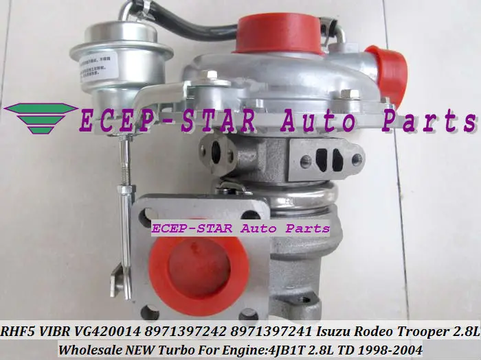 Картридж Turbo CHRA Core RHF5 RHF4H VIBR VG420014 8971397242 8971397241 для ISUZU Rodeo Trooper 1998-04 4JB1T 4JB1 4JB1-TC 2.8L |