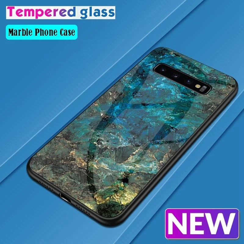 KISSCASE чехол для телефона iPhone 7 X XR XS MAX 3D художественный мраморный узор закаленное